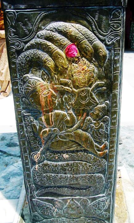 Nagas on copper pillar kullu