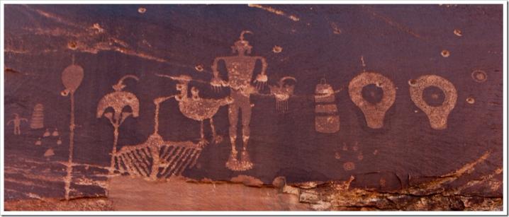Petroglyphes anasazi