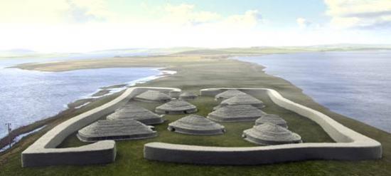 Reconstruction site orkney