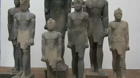 560x315 3 les statues reconstituees dans le musee de kerma