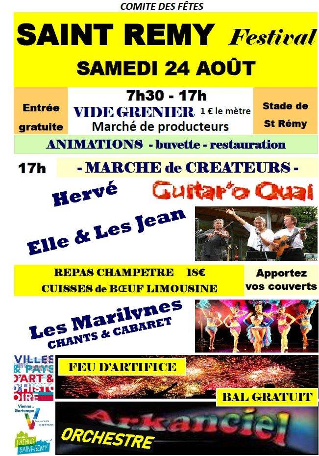 Affiche fête de saint rémy 1