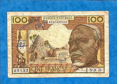 Afrique billet de 100 francs cfa rare