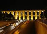 Aqueduc istanbul nuit