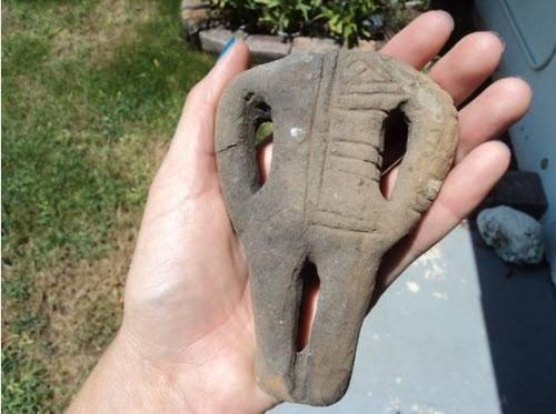 Un autre statuette-cosmonaute antique trouvée au Mexique