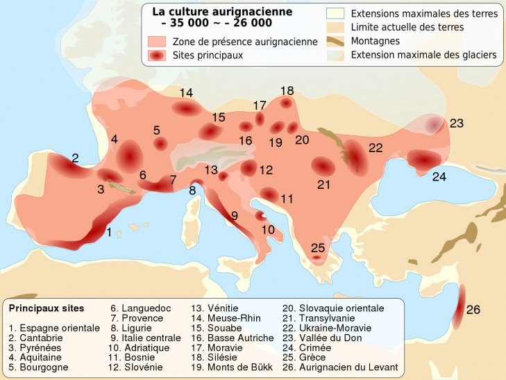 Aurignacian culture map fr svg