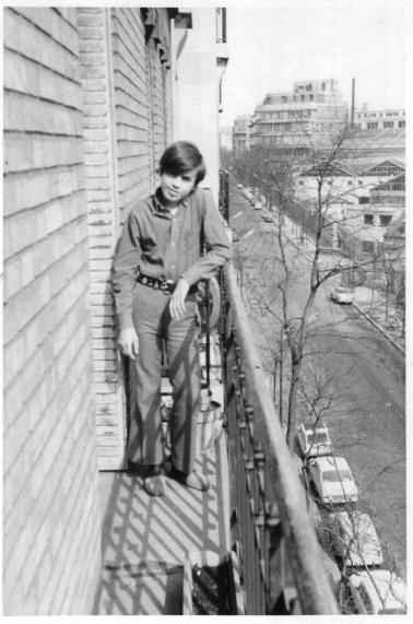 Balcon paris yvesh annees1970a