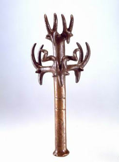 Bronze sceptre nahal mishmar hoard