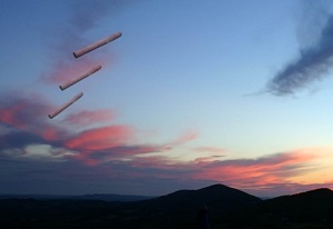 Cigarufo formation over texas mini