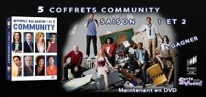 Concours SerieViewer : Community saisons 1 et 2 - 5 coffrets des intégrales DVD à gagner