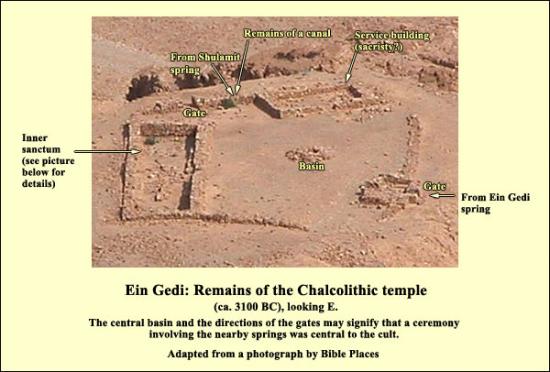 En gedi chalcolithic temple