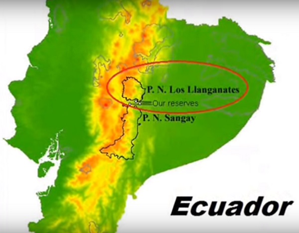 Equateur parcllanganates