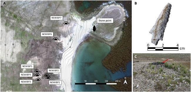 Des traces préhistoriques dans les îles Falkland-Malouines