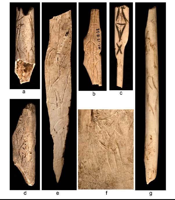 Figure 17 representations feminines schematiques de rochereil musee national deprehistoire