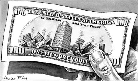 La pieuvre Goldman Sachs à la tête de l’Eurozone