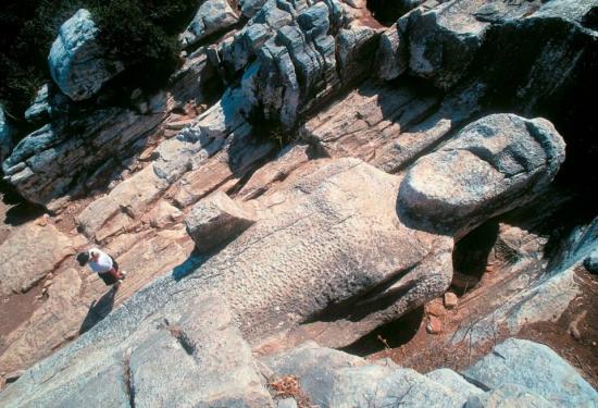 Grece naxos kouros