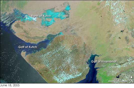 Gujarat gulfs nasa