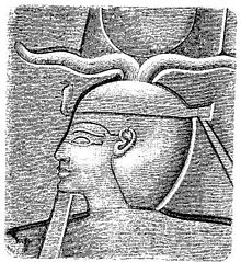 Head of pharaoh shoshenq i