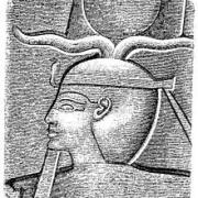 Head of pharaoh shoshenq i