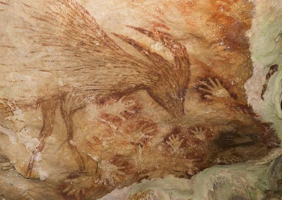 Indonesian cave art old 01