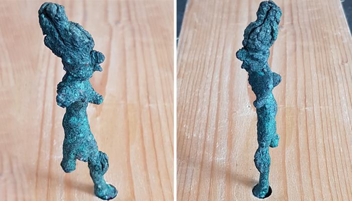 Une figurine de Baal trouvée dans la cité biblique de Ziklag