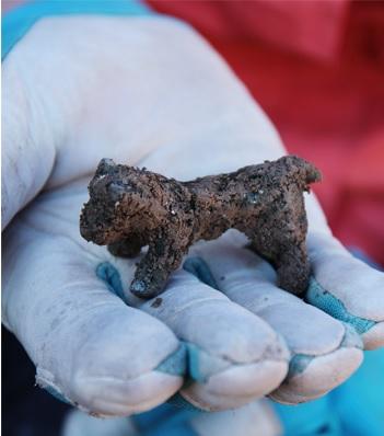 Isreal bronze calf figurine lighthouse