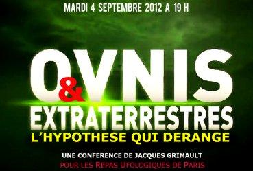 Repas Ufologiques Parisiens - 4 SEPTEMBRE 2012