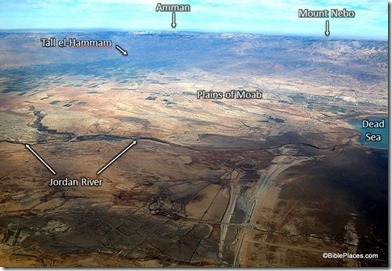 Jordanie plains of moab and tall el hammam fr