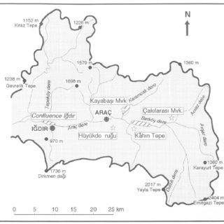 Kahin tepe reperage de sites dans le haut bassin de larac cayi ete 1996