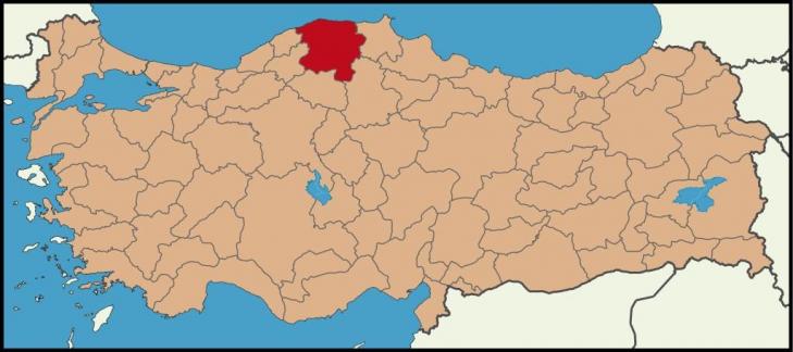 Kahintepe turkey location kastamonu