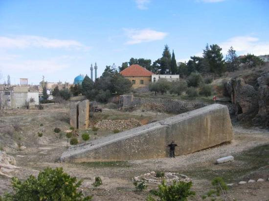 Liban baalbek hadjar el gouble