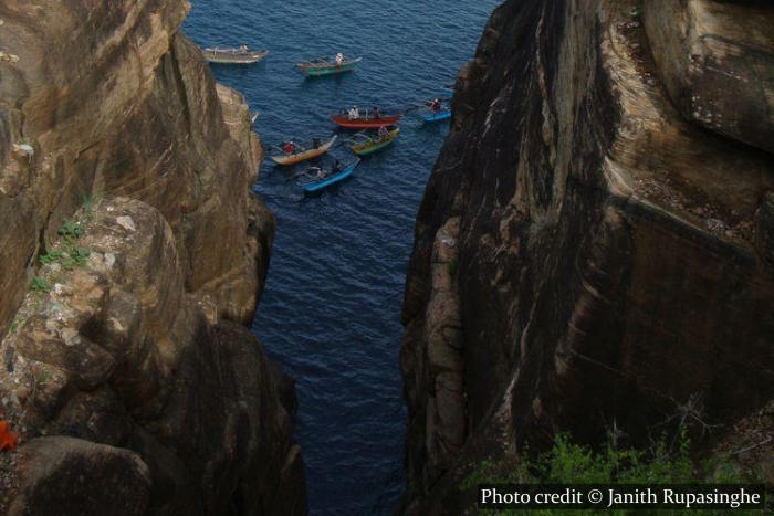 Lovers leap swami rock sri lanka