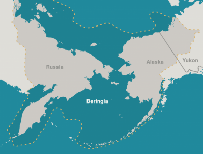 Map beringia