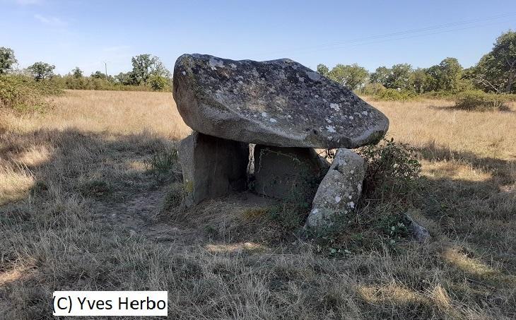 Dolmen de Marchain, Lathus ST Rémy, Vienne, France