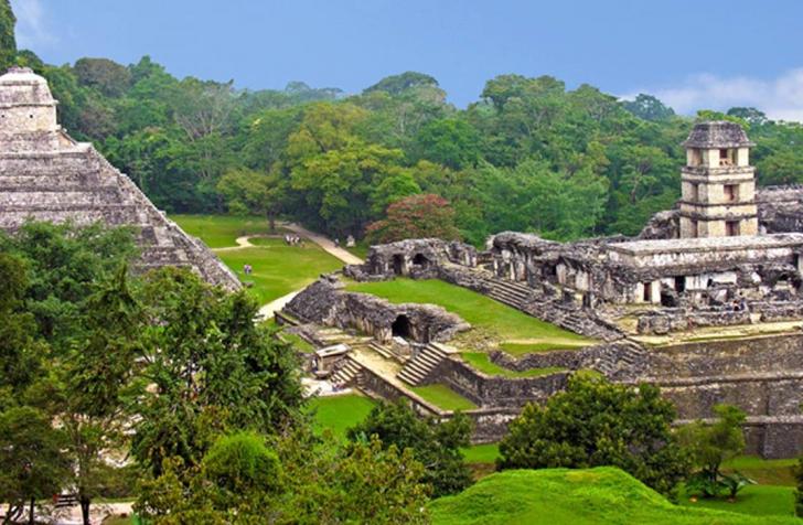 Maya site of palenque