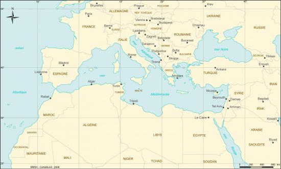 Mediterranee map30 50