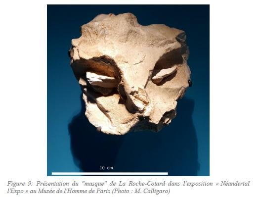 Neanderthal : France, des dessins et un masque