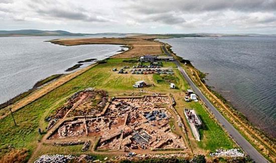 Ness of brodgar archaeological site