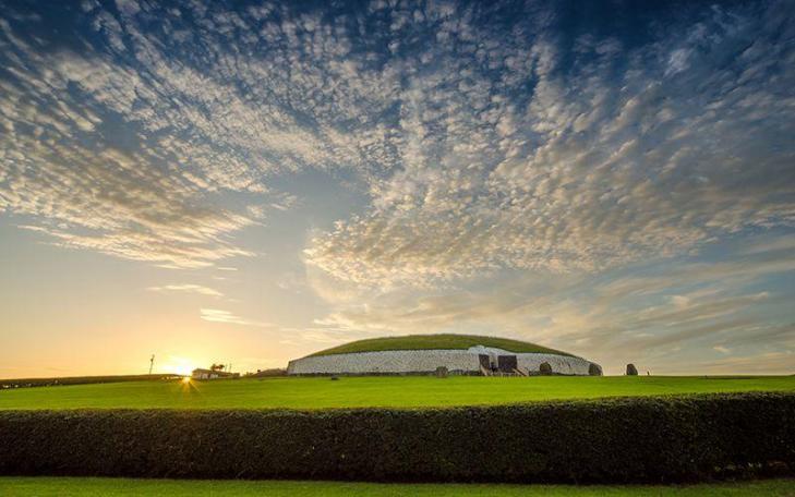 Newgrange sunset getty