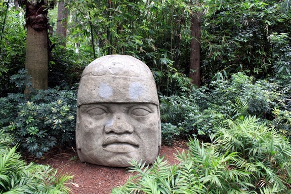 Olmec head