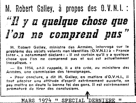 Ovni mars1974 galley ministre
