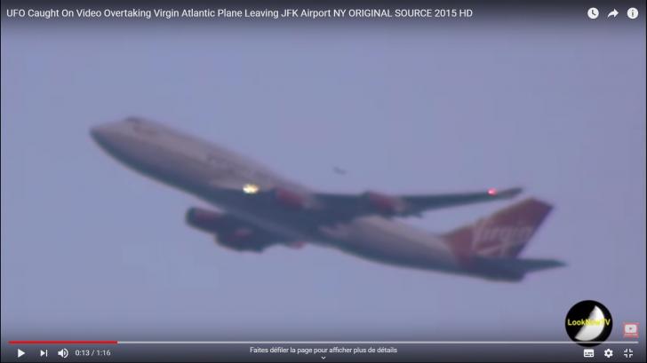 Ovni ufo depassant un avion jfknyork 4 8 2015a