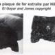 Du Fer mystérieux dans une pyramide égyptienne