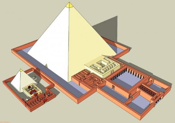 Pyramid complex of khentkaus ii