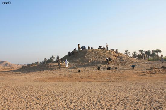 Pyramide sable