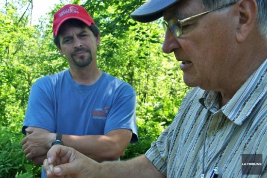 Quebec archeologue eric graillon quartz