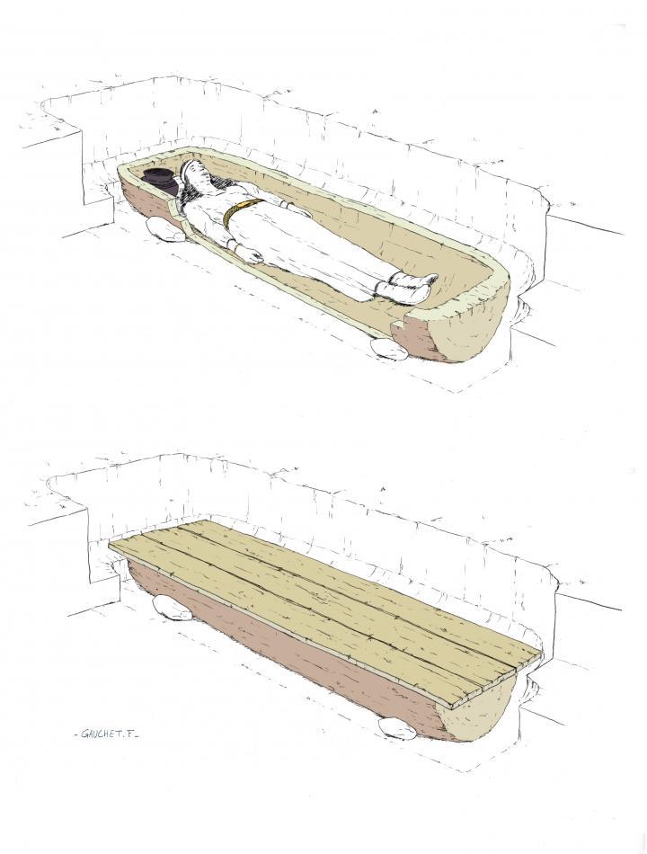 Reconstitution structuresfuneraires age du fer3