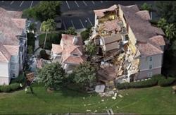 Sinkhole: un hôtel a été englouti en Floride