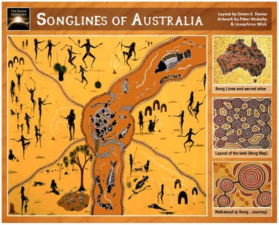 Songlines australia s e davies