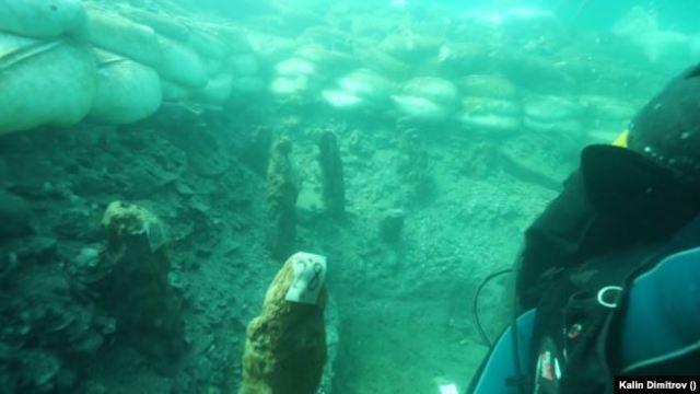 Submerged prehistoric settlement black sea bulgaria copper age 2