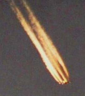 OVNI, avion ou météorite sur la Suède le 27 décembre  2012 ?